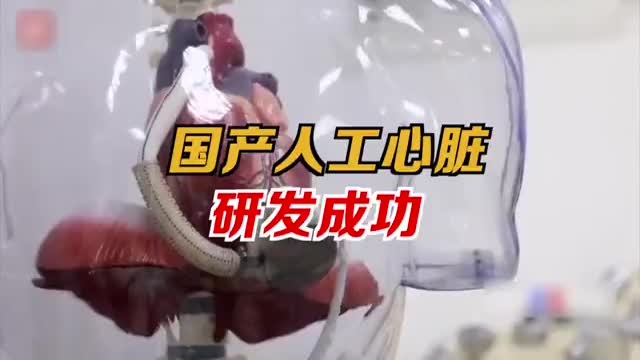 国产人工心脏成功研发