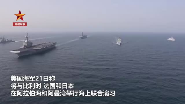 美国等4国将在中东海域联演