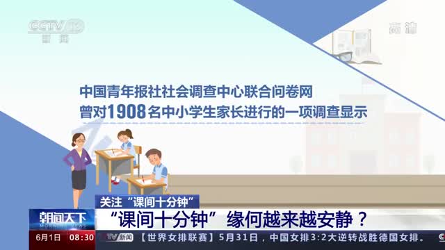 中小学课间十分钟为何越来越安静？